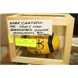 HUGH CAMPBELL AND TRACY HAM