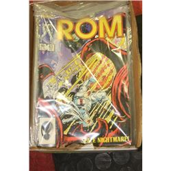 BOX OF COLLECTIBLE COMICS ON CHOICE