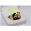 Image 1 : GOLD TONE EAGLE RING - SIZE 9