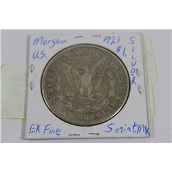 1921 U.S. MORGAN SILVER DOLLAR