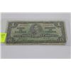 Image 1 : 1937 CANADIAN ONE DOLLAR BANKNOTE