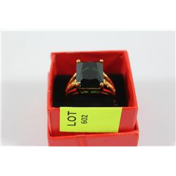 NEW MENS RING ON CHOICE: LAB EMERALD