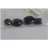 Image 1 : 4 PIECE NATURAL BLUE SAPPHIRE - 48 CT