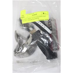 SWISS ARMY WATCH & KNIFE SET WITH 2 ASSORTED MENS