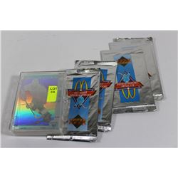 MCDONALDS 1991-92 NHL CARD SET WITH UNOPENED PACKS