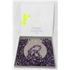Image 1 : GENUINE. AMETHYST NECKLACE AND BRACELET SET