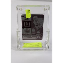 JORDAN EBERLE 1 OF 1 HOCKEY CARD ROOKIE YEAR