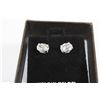 Image 1 : STERLING 925 SILVER EARRINGS, CUBIC STONES