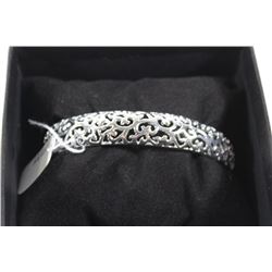 SILVER BRACELET, BAND STYLE