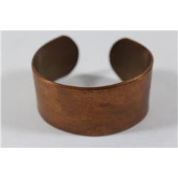 HAND CRAFTED SOLID COPPER CUFF STYLE BRACELET