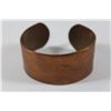 Image 1 : HAND CRAFTED SOLID COPPER CUFF STYLE BRACELET