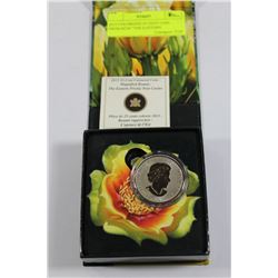 2013 COLOURIZED 25 CENT COIN FROM RCM "THE EASTERN