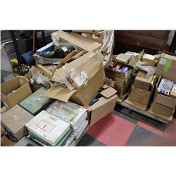 3 PALLETS OF ASST. SHOP SUPPLIES AND MISC ITEMS