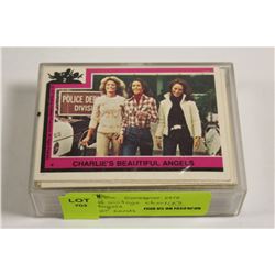 CASE OF VINTAGE CHARLIES ANGELS COLLECTOR CARDS