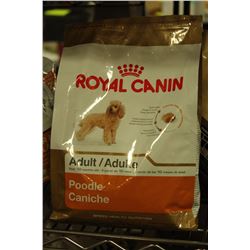 2.5LB BAG OF ROYAL CANIN ADULT POODLE DOG FOOD