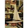 Image 1 : MEDIUM WOOD SHIP MODEL