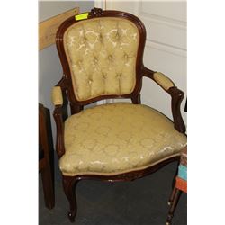 BEIGE HIGHBACK CHAIR