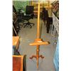 Image 1 : WALNUT PICTURE STAND 58 1/2" TALL