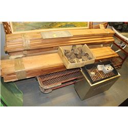 SAUNA PACKAGE HEATER & CEDAR BOARDS - NEVER USED