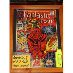 FANTASTIC FOUR NO. 77 1960'S VINTAGE COMIC BOOK