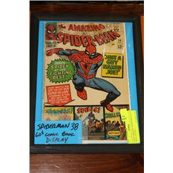EARLY AMAZING SPIDER MAN NO. 38 1960'S VINTAGE
