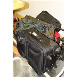 4 ASSORTED BACKPACKS AND TRAVEL BAGS