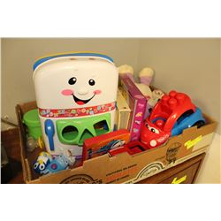 BOX OF KID TOYS
