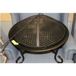 BARBECUE/FREPIT COMBO UNIT