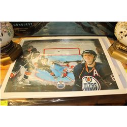 TWO OILERS POSTERS HEMSKY AND JASON SMITH