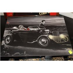 ELVIS & MARILYN CANVAS PICTURE