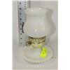 Image 1 : VINTAGE HOBNAIL MILK GLASS LAMP