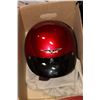 Image 1 : NEW RED MOTORCYCLE HELMET - SIZE XS
