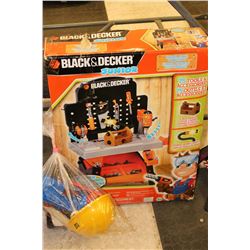 BLACK & DECKER JUNIOR POWER TOOL WORK SHOP