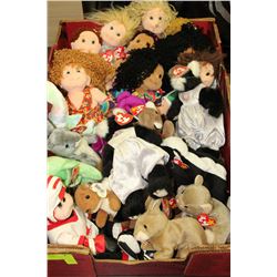 22 LARGE TY'S WITH TAGS