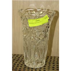 PINWHEEL CRYSTAL VASE