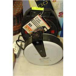 PAIR OF EXTENSION CORDS ON REELS