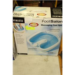 HOMEDICS FOOT SPA