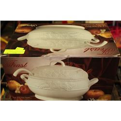 FEAST 4QT 3PC SOUP TOUREEN