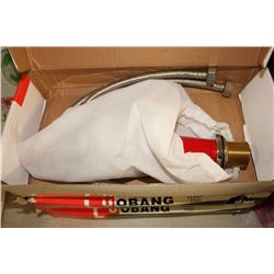 3 NEW COLOURED FAUCETS