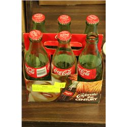 VINTAGE COKE BOTTLES IN ORIGINAL CASE