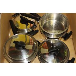 8-PIECE VACUUMATIC WIRELESS COOKWARE BY