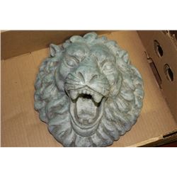 CONCRETE LIONS HEAD