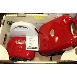 BOX OF HOUSEHOLD KITCHEN APPLIANCES