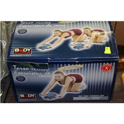 BODY SCULPTURE TORSO TRAINER WITH COMPUTER