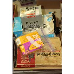 FLAT WITH WELLER SOLDERING GUN W/ BOSTIK GLUE GUN