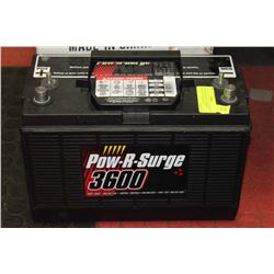 POW-R-SURGE 3600 12V TRUCK BATTERY - RATING 810CA