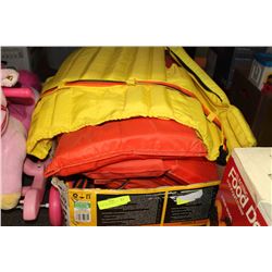BOX OF LIFE JACKETS