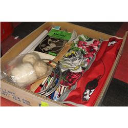 FLAT FILLED W/KNITTING NEEDLES AND MORE