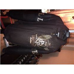 NEW XL PELLE PELLE LEATHER AND WOOL VARSITY JACKET PAID $600