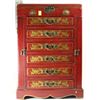 Image 1 : HAND PAINTED 6 DRAWER JEWELLERY BOX